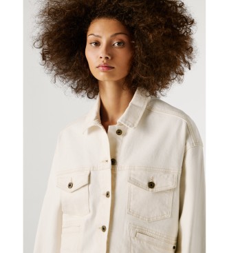 Pepe Jeans Casaco descontra�do branco