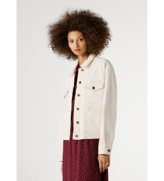 Pepe Jeans Casaco descontra�do branco
