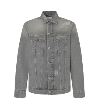 Pepe Jeans Entspannte Jacke grau