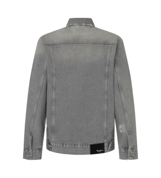 Pepe Jeans Entspannte Jacke grau