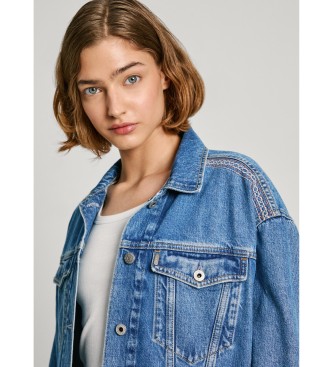 Pepe Jeans Veste Relaxed Craft bleu