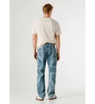 Pepe Jeans Jeansy Relaxed Bexley Iconic Union w kolorze niebieskim