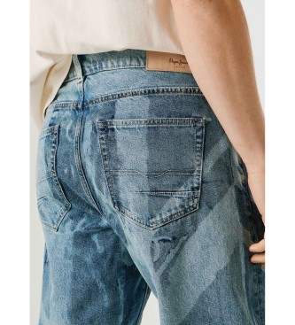 Pepe Jeans Jeansy Relaxed Bexley Iconic Union w kolorze niebieskim