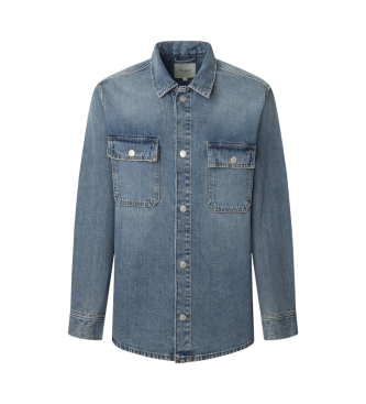 Pepe Jeans Relaxed overshit shirt blue