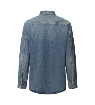 Pepe Jeans Relaxed overshit shirt blue