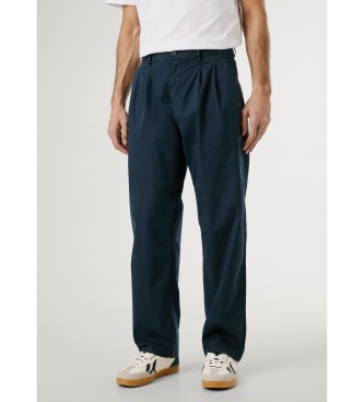 Pepe Jeans Entspannte Popeline-Hose navy