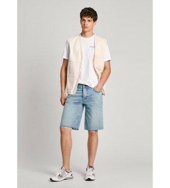 Pepe Jeans Short Relaxed Destroy blue