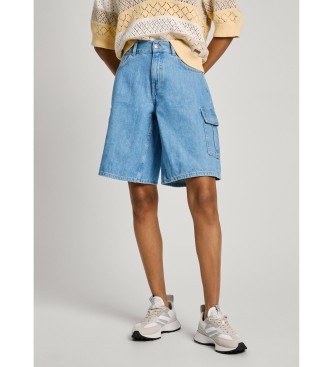 Pepe Jeans Short Relaxed Worker blau