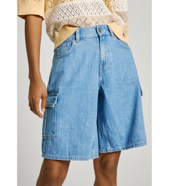 Pepe Jeans Short Relaxed Worker blau