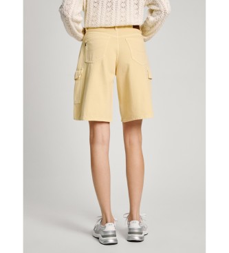 Pepe Jeans Short Relaxed Hw Worker Clr yellow