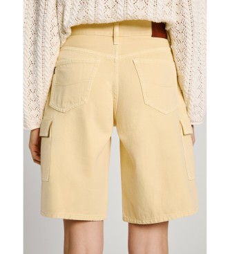 Pepe Jeans Short Relaxed Hw Worker Clr gelb