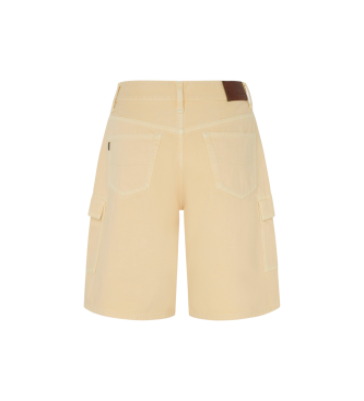 Pepe Jeans Short Relaxed Hw Worker Clr giallo