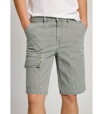 Pepe Jeans Korte Relaxed Utility Kleur groen