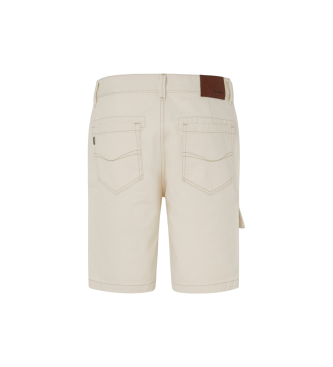 Pepe Jeans Kort Relaxed Utility Frg vit