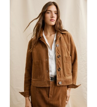 Pepe Jeans Braune Rina-Jacke