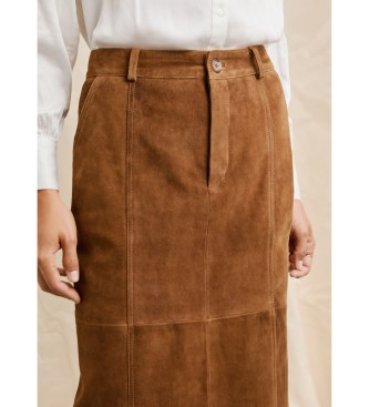 Pepe Jeans Saia Rina castanha