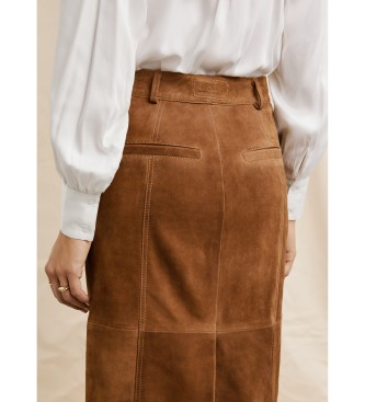 Pepe Jeans Saia Rina castanha