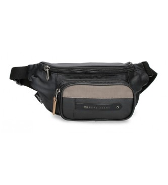 Pepe Jeans Cardiff Bum Bag with front pocket black