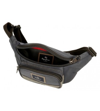 Pepe Jeans Harry fanny pack with grey front pocket -30x13x5cm