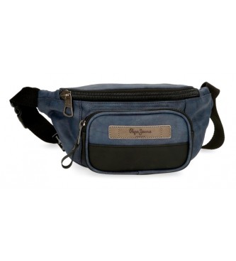 Pepe Jeans Bum bag Ocean with front pocket black
