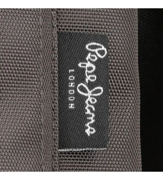 Pepe Jeans Pepe Jeans Stratford siva torba s ploščatim pasom
