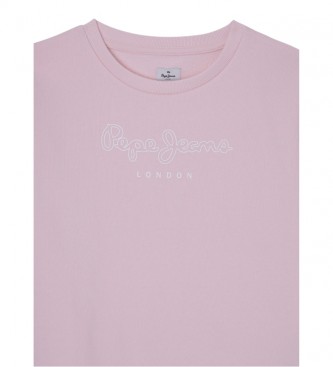 Pepe Jeans Sweatshirt Rosa Rosa