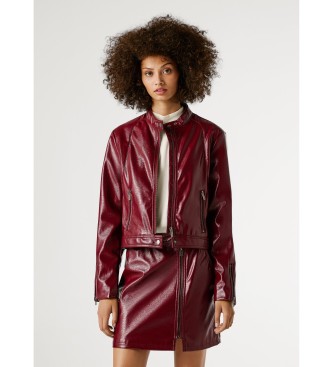 Pepe Jeans Casaco rubi cor de vinho