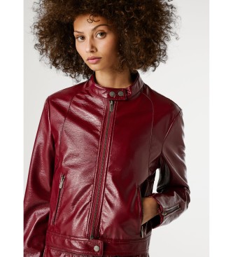 Pepe Jeans Casaco rubi cor de vinho