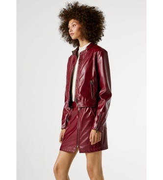 Pepe Jeans Casaco rubi cor de vinho