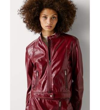 Pepe Jeans Casaco rubi cor de vinho