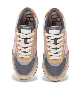 Pepe Jeans Rusper Glitter Leather Sneakers multicolour