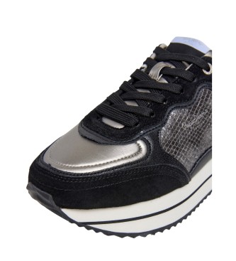 Pepe Jeans Sapatilhas Rusper Wed preto