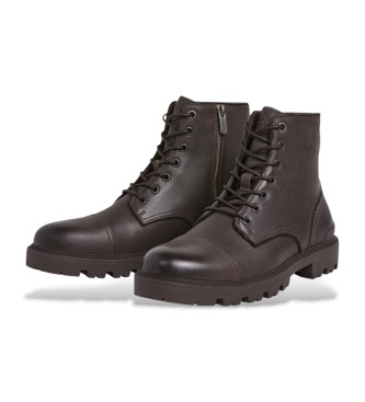 Pepe Jeans Ryan Brit leather ankle boots 