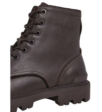 Pepe Jeans Ryan Brit leather ankle boots 