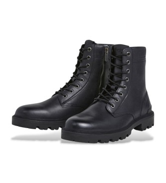 Pepe Jeans Botas de Piel Ryan Top negro