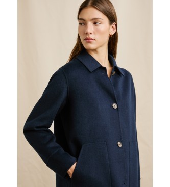 Pepe Jeans Sabrina mornariški plašč