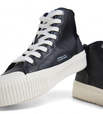 Pepe Jeans Samoi Halbschuhe aus Leder schwarz