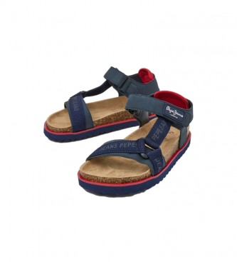 Pepe Jeans Berlin Monday Anatomical Sandals navy blue