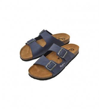 Pepe Jeans Sandali anatomici Navy Double Chicago