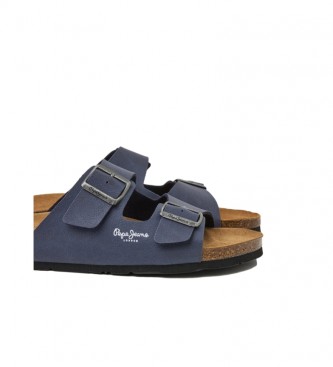 Pepe Jeans Anatomical Sandals Double Chicago navy