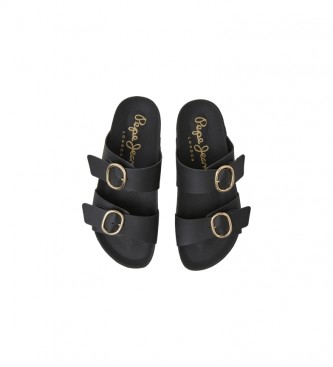 Pepe Jeans Anatomical Oban sandals black