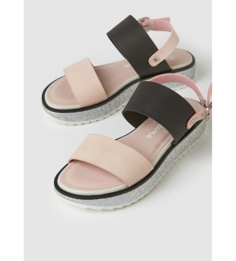 Pepe Jeans Alexa Rouse Platform Sandals pink