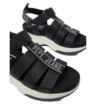 Pepe Jeans Trek Venus Point black sandals