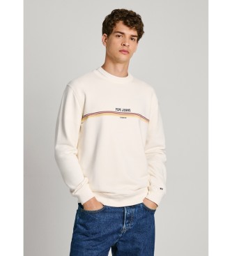 Pepe Jeans Sweatshirt Sander vit