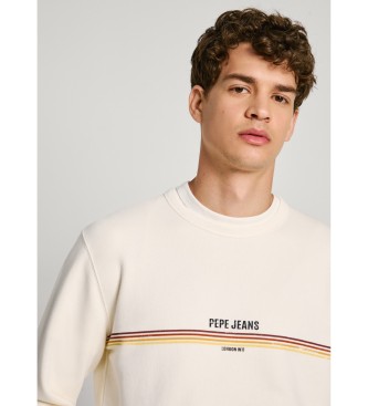 Pepe Jeans Sweatshirt Sander hvid