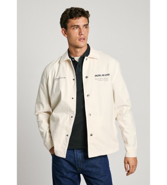 Pepe Jeans Sann overshirt hvid