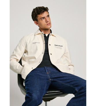 Pepe Jeans Sann overhemd wit