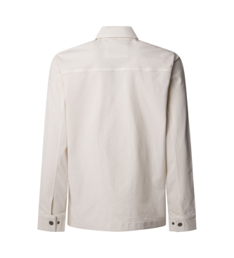 Pepe Jeans Sann overshirt blanc