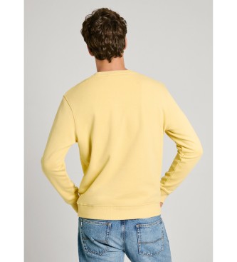 Pepe Jeans Sweatshirt Saul Crew gelb