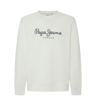 Pepe Jeans Felpa bianca di Saul Crew